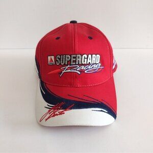 Citgo Supergard Racing #99 Jeff Burton Snapback Baseball Cap Hat Red